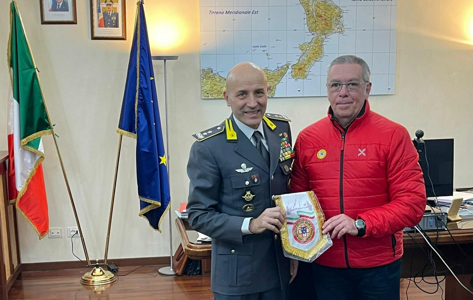 Incontro istituzionale tra Guardia di Finanza e CNSAS Calabria